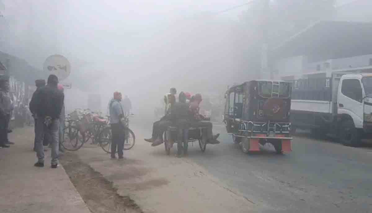 এক দিনে চুয়াডাঙ্গার তাপমাত্রা কমল সাড়ে ৪ ডিগ্রি